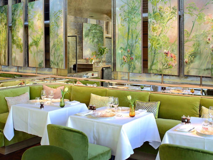 New dining room at Gravetye Manor