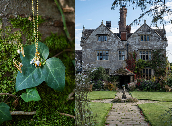 Gravetye Manor x Alex Monroe