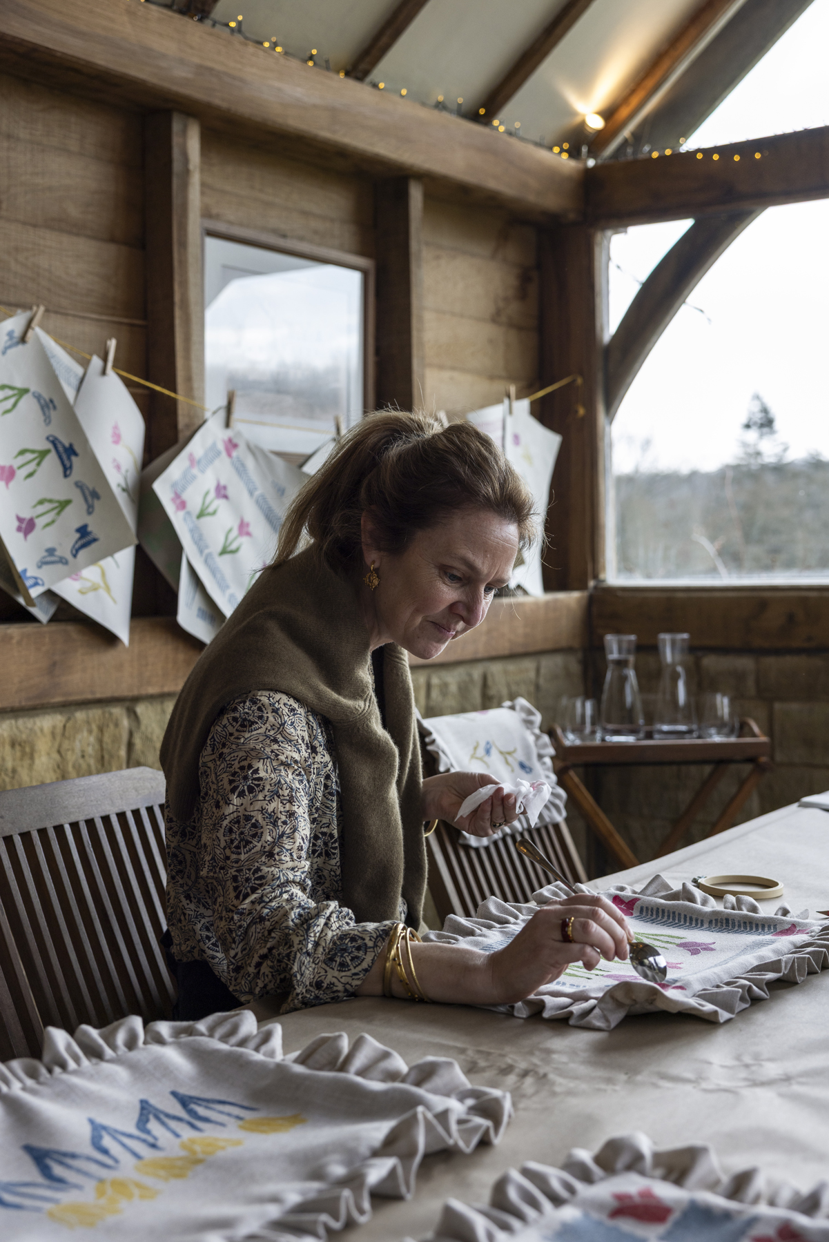 Molly Mahon Block Printing